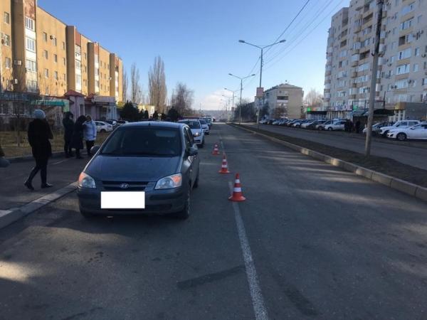 7-летний мальчик выбежал на дорогу и был сбит иномаркой в Михайловске